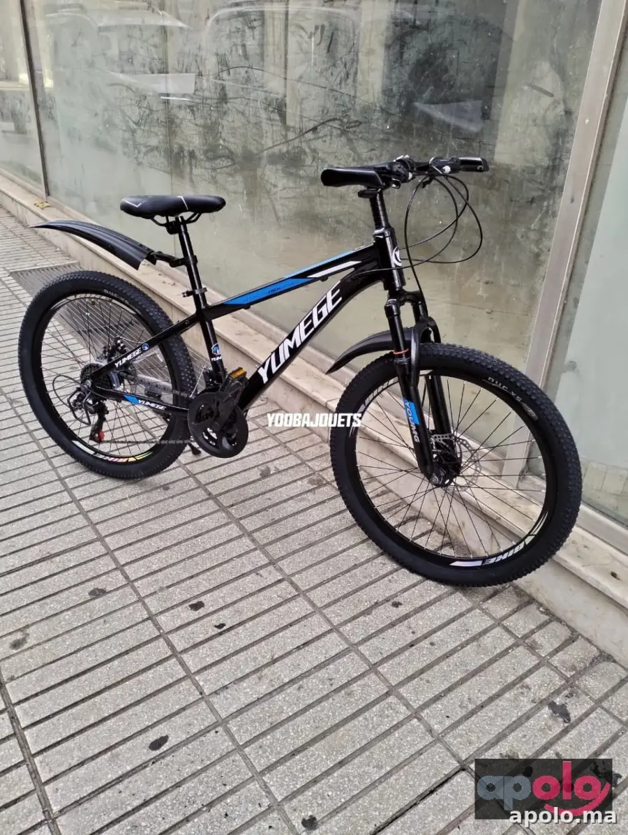 Vélo VTT ALUMINIUM YUMEGE🥉vtt 24 Pouces 🔥